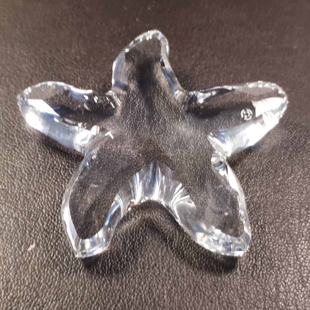 Retired SWAROVSKI Crystal Art Statue mini Figurine Starfish Sea Life- No Box